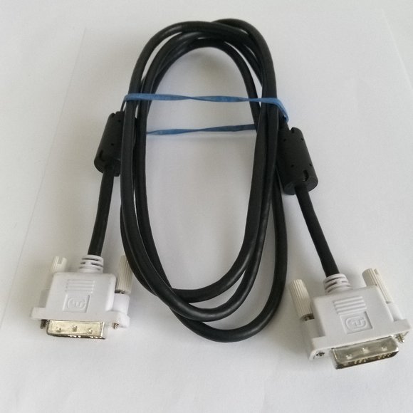 19pin 6ft DVI-M to DVI-M Black Display Cable - Picture 1 of 2